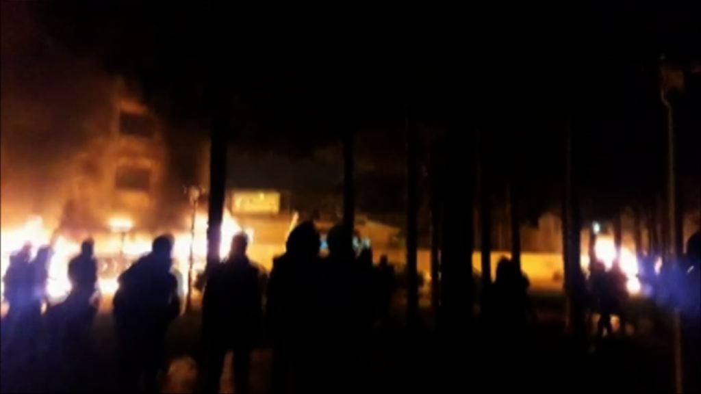 伊朗革命衛隊鎮壓反政府示威