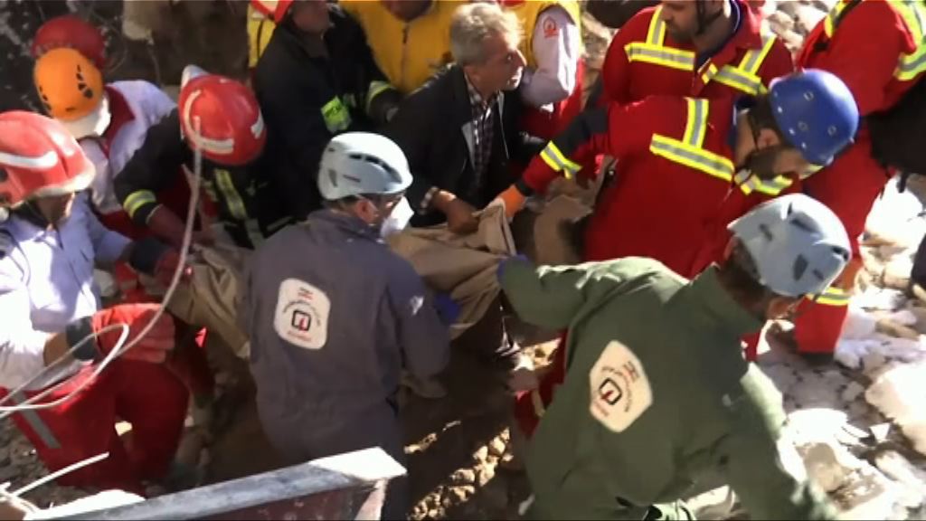 伊拉克7.3級地震　伊朗恢復災區搜救工作