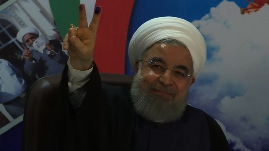 伊朗總統魯哈尼登記角逐連任