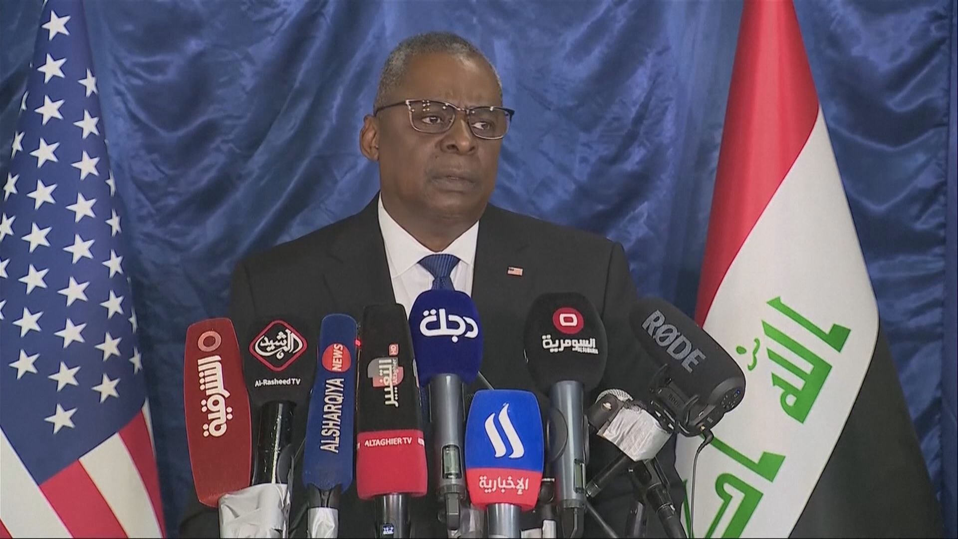 美防長訪問伊拉克　表明美軍繼續駐留維持地區安全