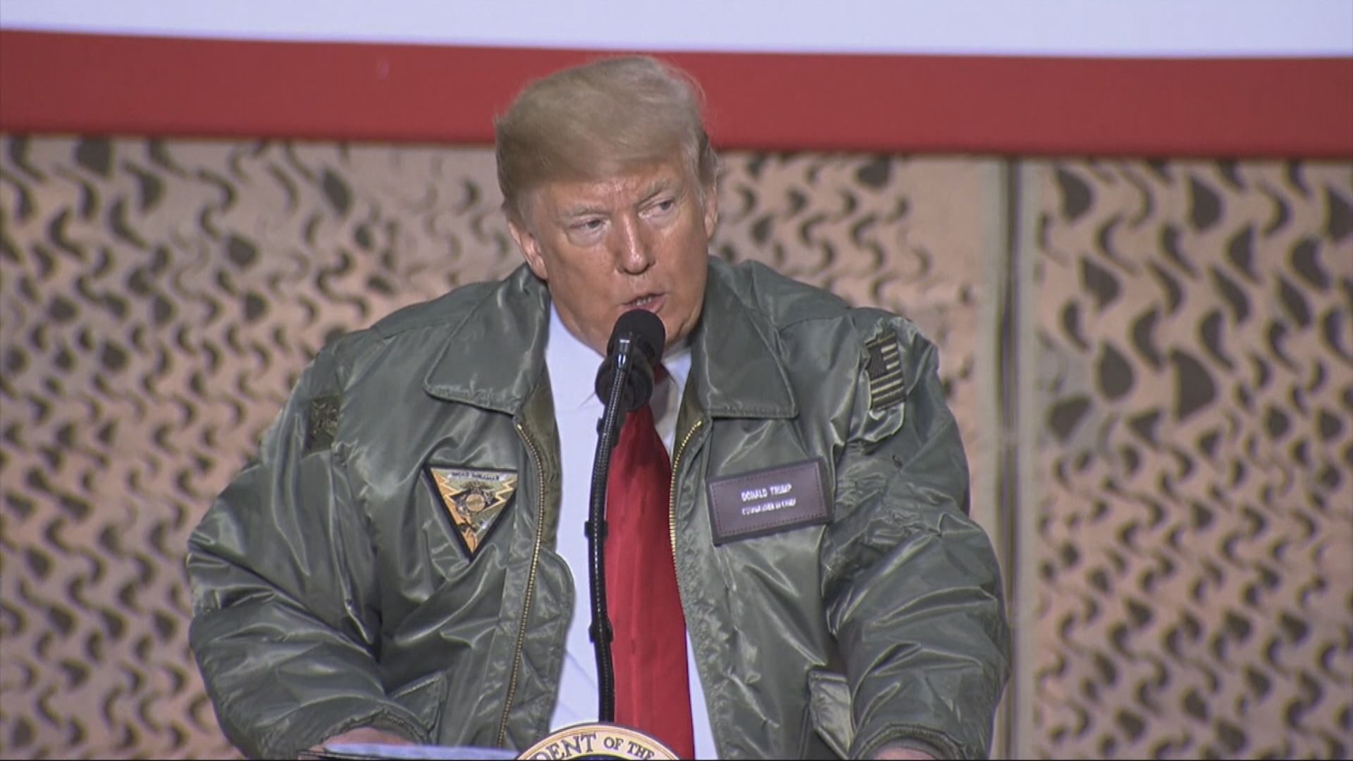 特朗普突擊訪問伊拉克