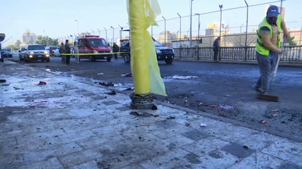 巴格達連環自殺式襲擊逾百死傷