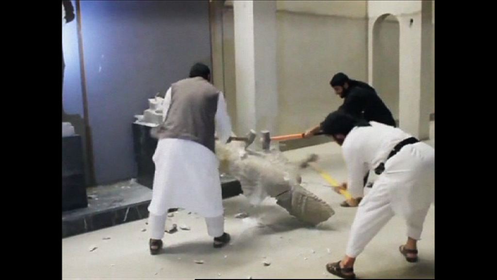 伊斯蘭國破壞古蹟損失難以估計