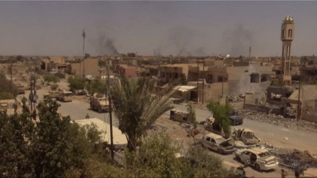 摩蘇爾伊斯蘭國殘兵被圍困最後據點