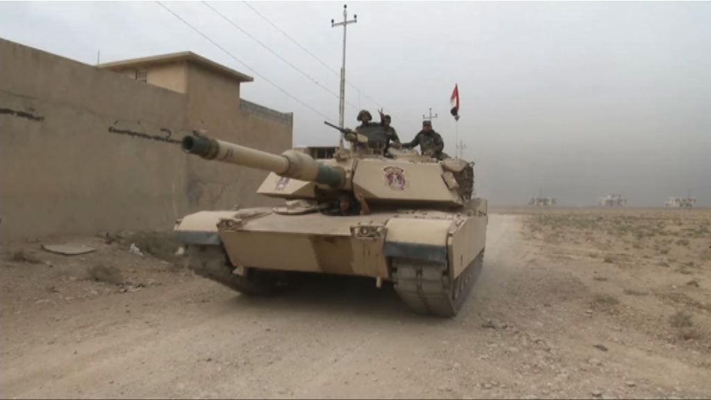 伊拉克先頭部隊攻入城收復電視台大樓