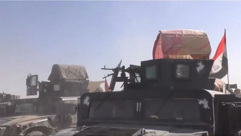 什葉派民兵截斷伊斯蘭國補給線