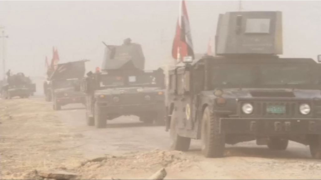 伊軍先頭部隊距離摩蘇爾兩公里