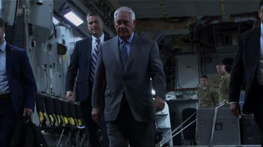 美國務卿蒂勒森促伊拉克以對話解決分歧