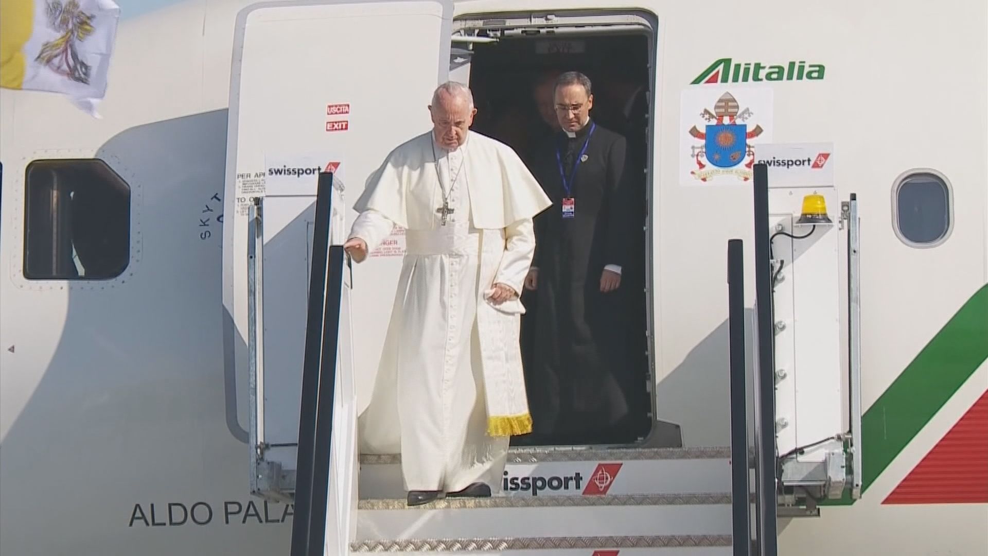 方濟各抵愛爾蘭訪問兩天