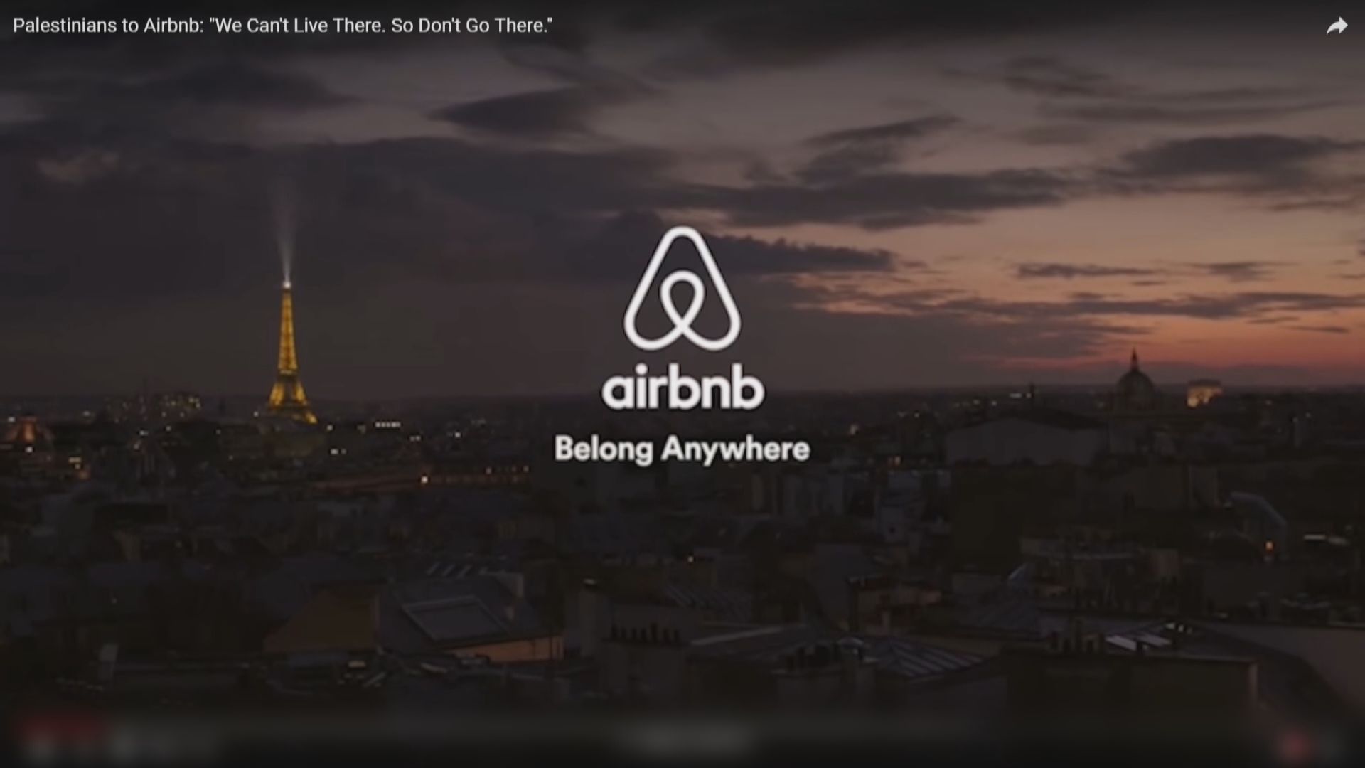 Airbnb停止出租以色列殖民區民宿