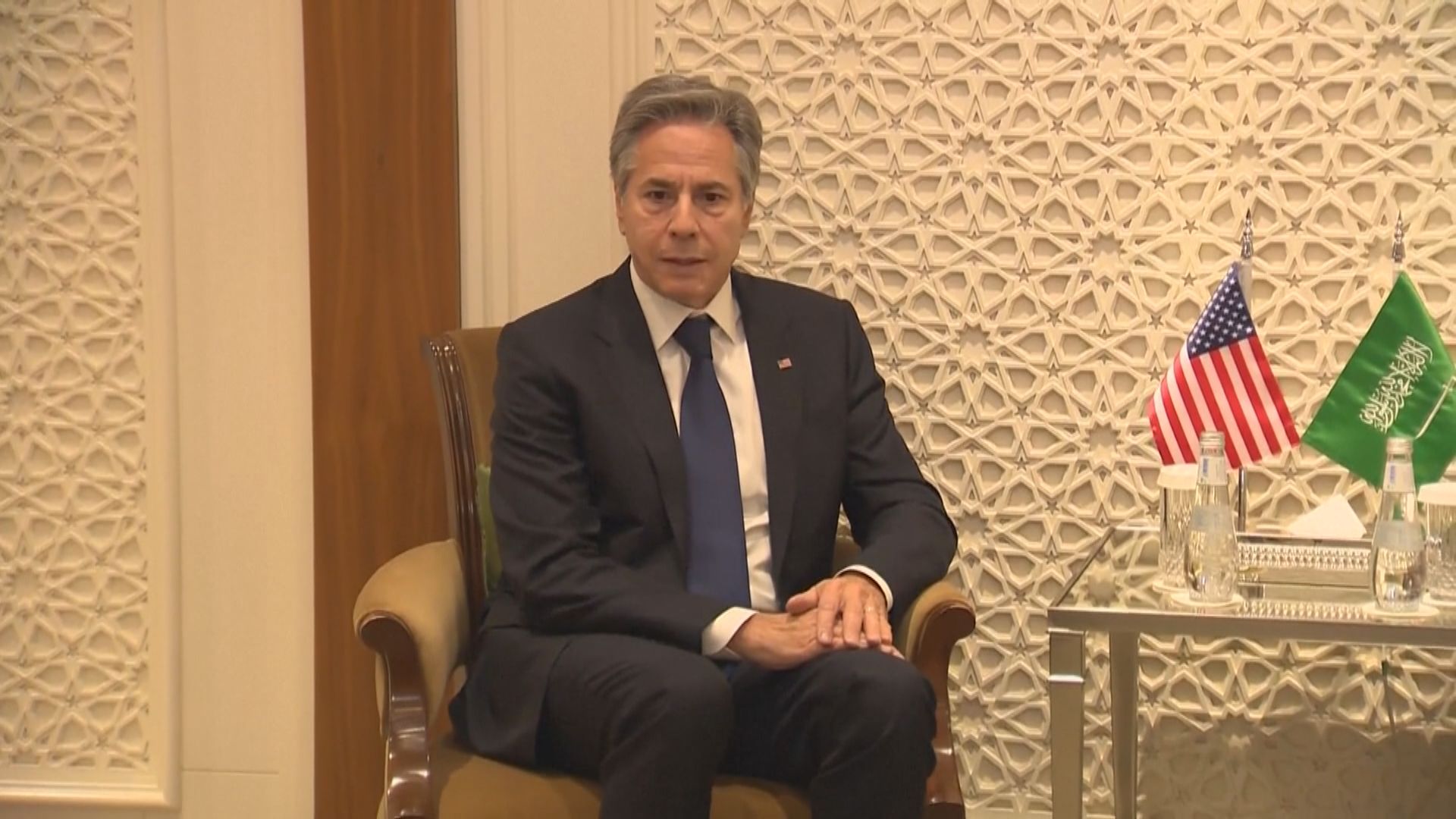 布林肯重申以色列有權自衛 各方正致力保護平民