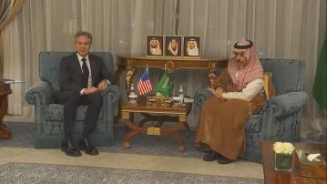 布林肯展開第六次中東之行斡旋加沙局勢