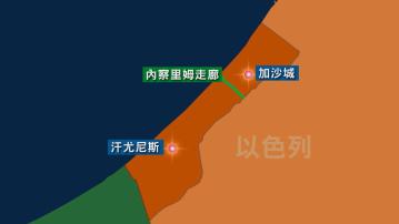 加沙南部汗尤尼斯到處頹垣敗瓦 民眾陸續重返家園