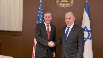 沙利文到訪耶路撒冷 重申華府支持以色列但反對進攻拉法立場