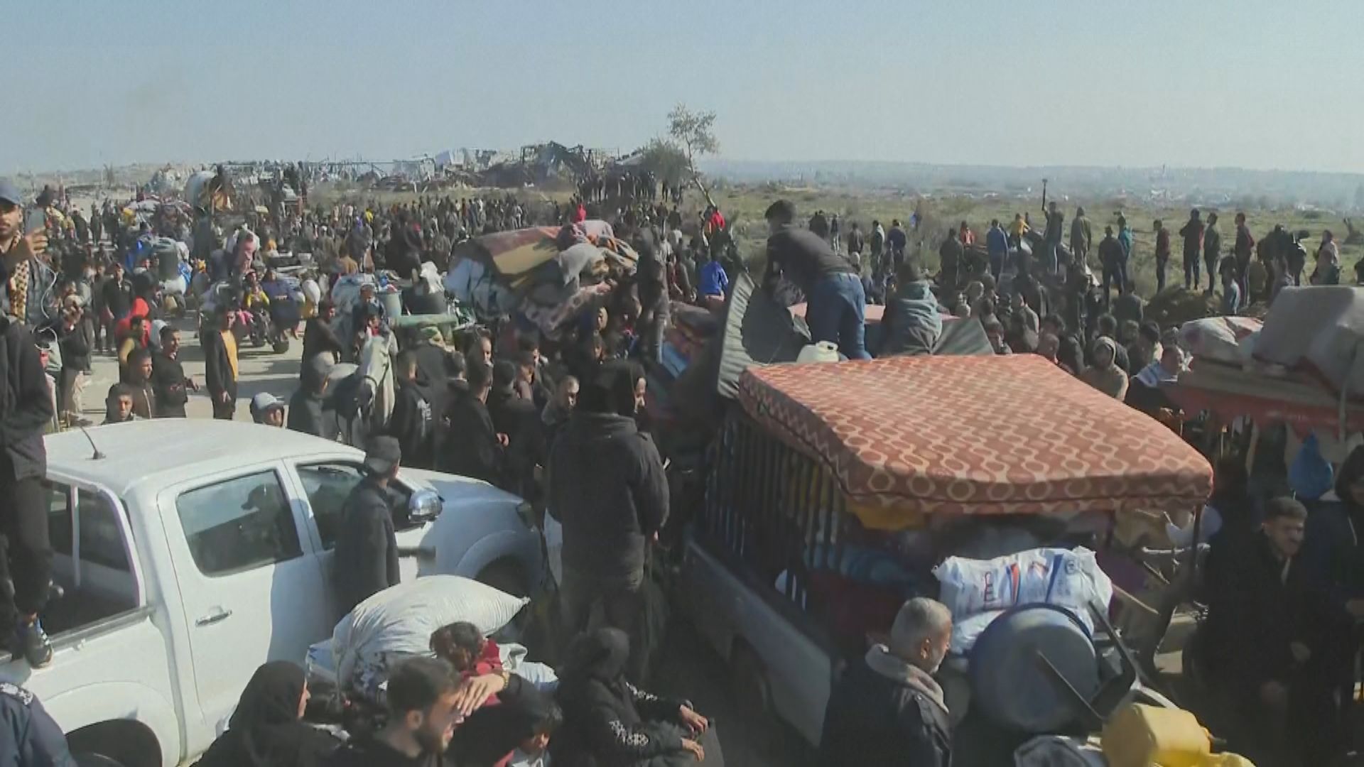 以色列允許巴人返回加沙北部　數以萬計流離失所巴人重返家園