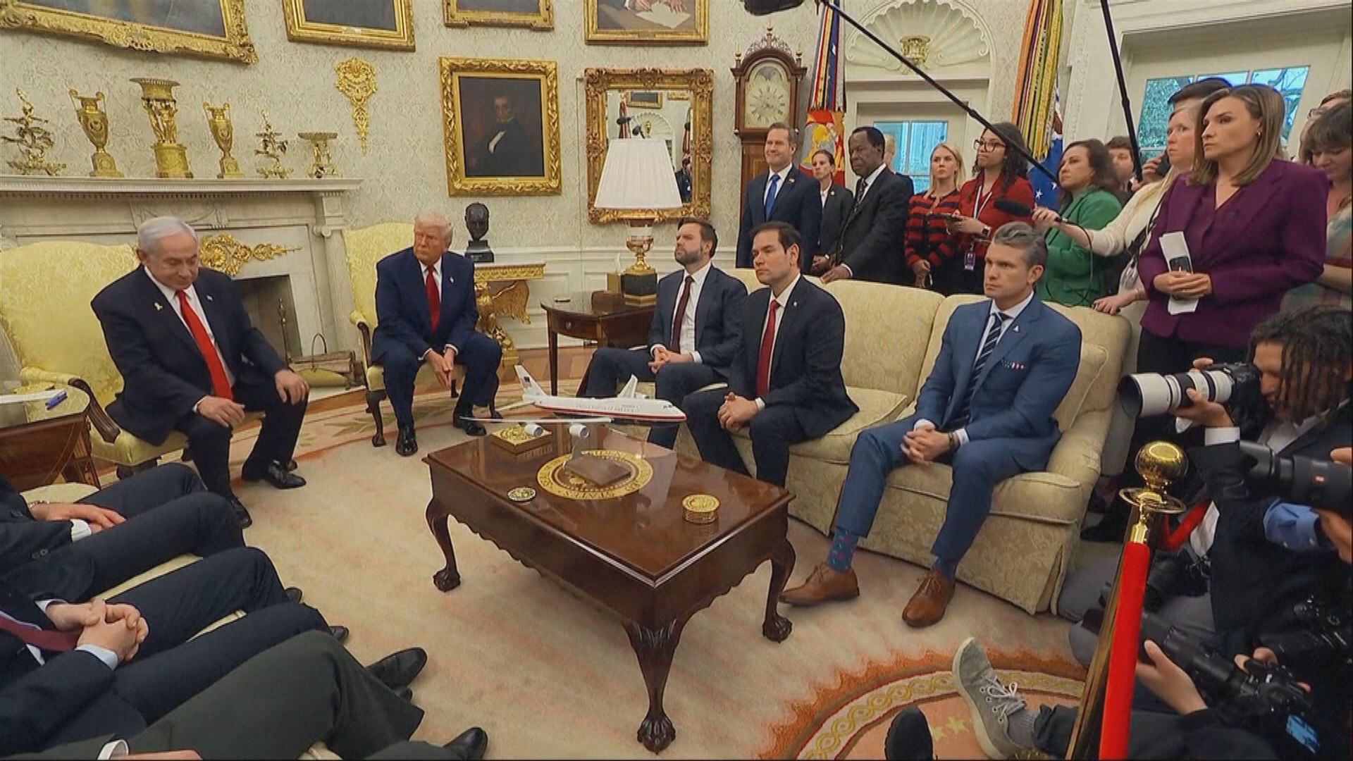 特朗普和內塔尼亞胡會談　談及加沙巴人遷移計劃