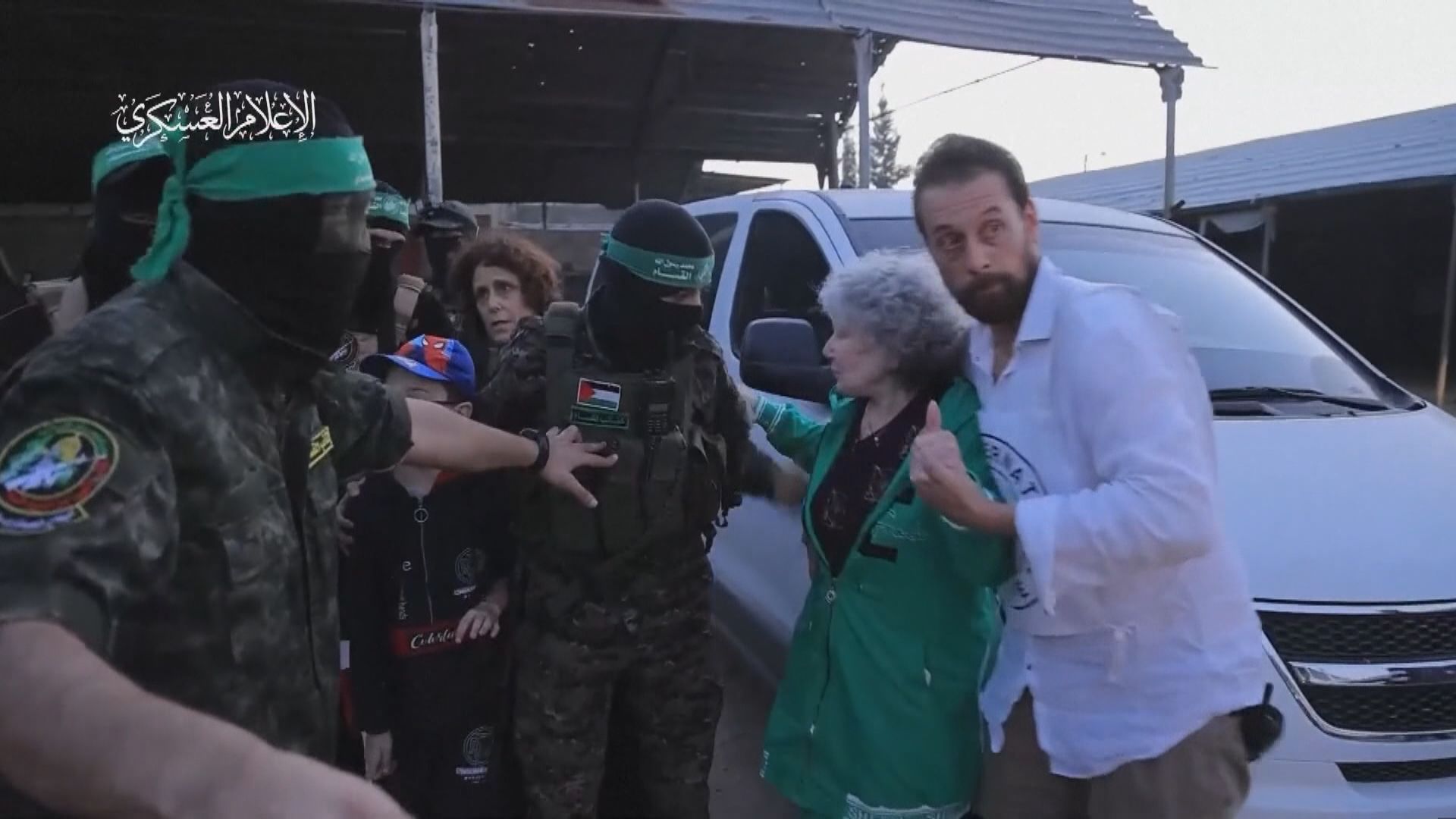 哈馬斯釋放首批人質 包括13名以色列人