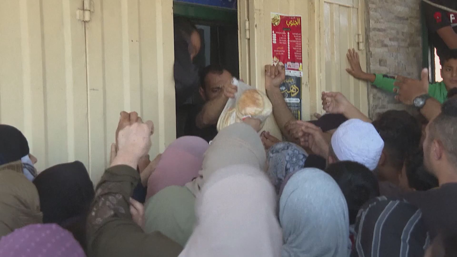 全面圍困下接濟難民 加沙南部汗尤尼斯資源嚴重短缺