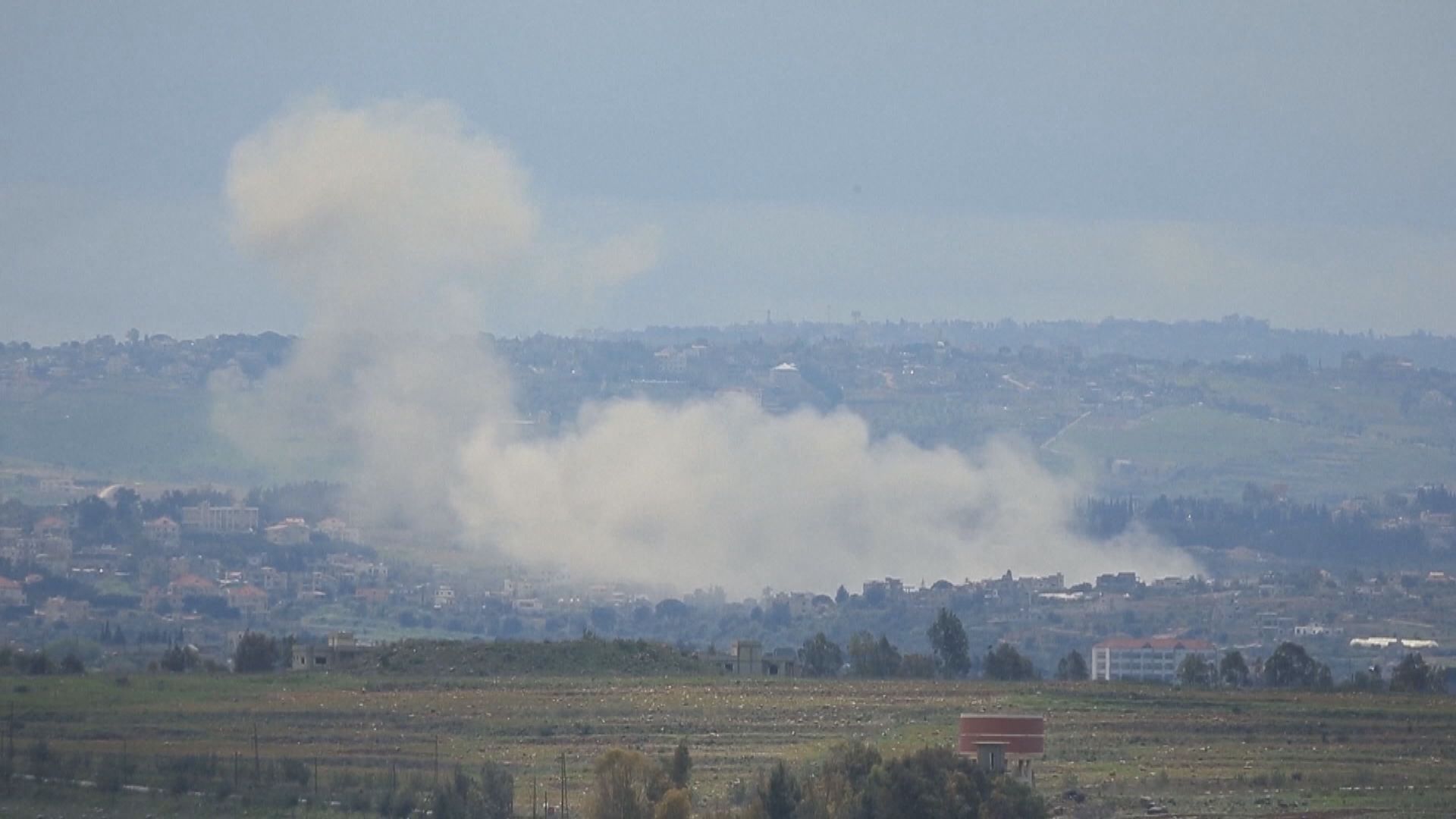 以軍空襲黎巴嫩南部　報復真主黨向以色列北部發射火箭彈