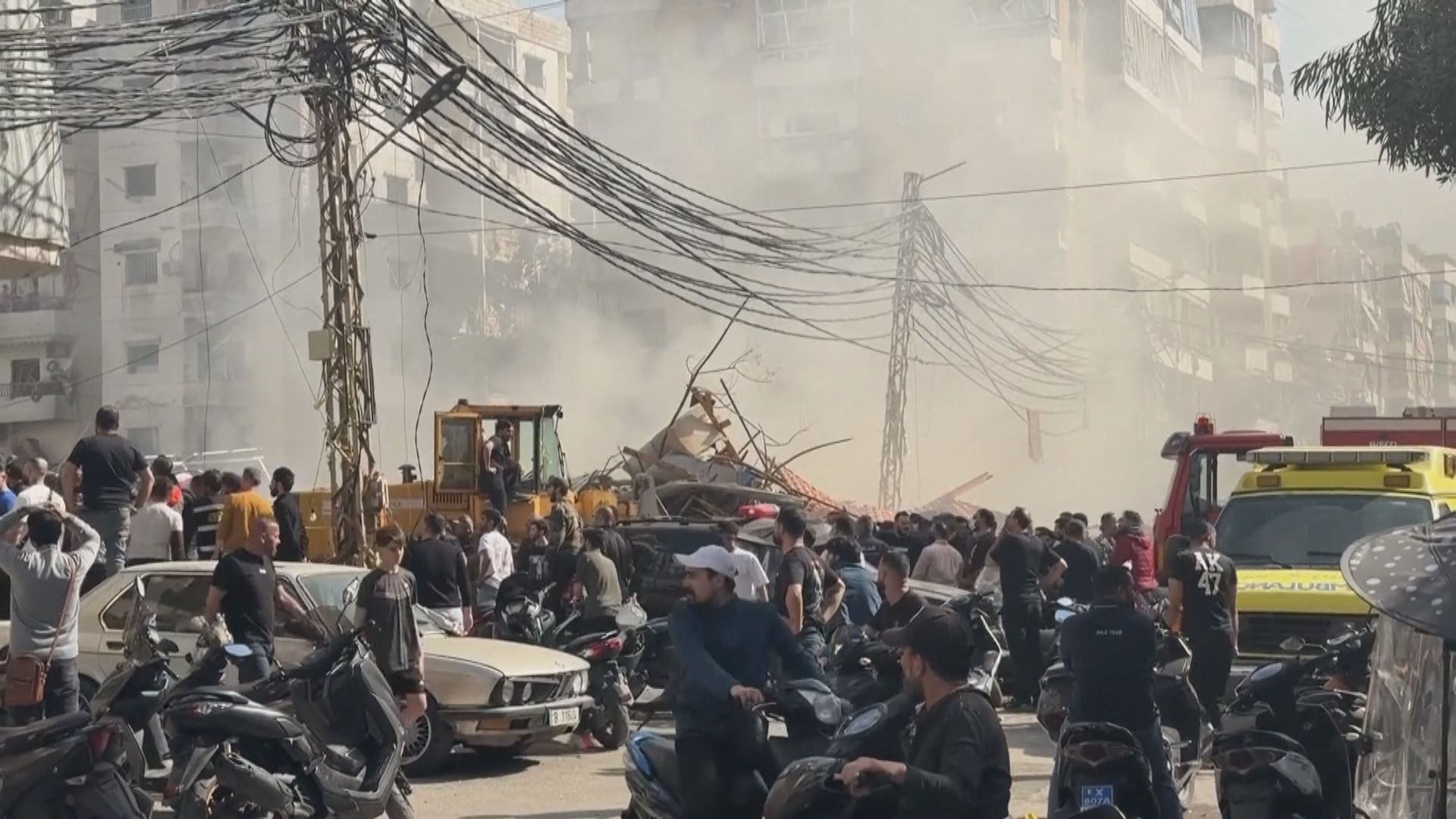 以軍空襲貝魯特南部　去年停火以來首次