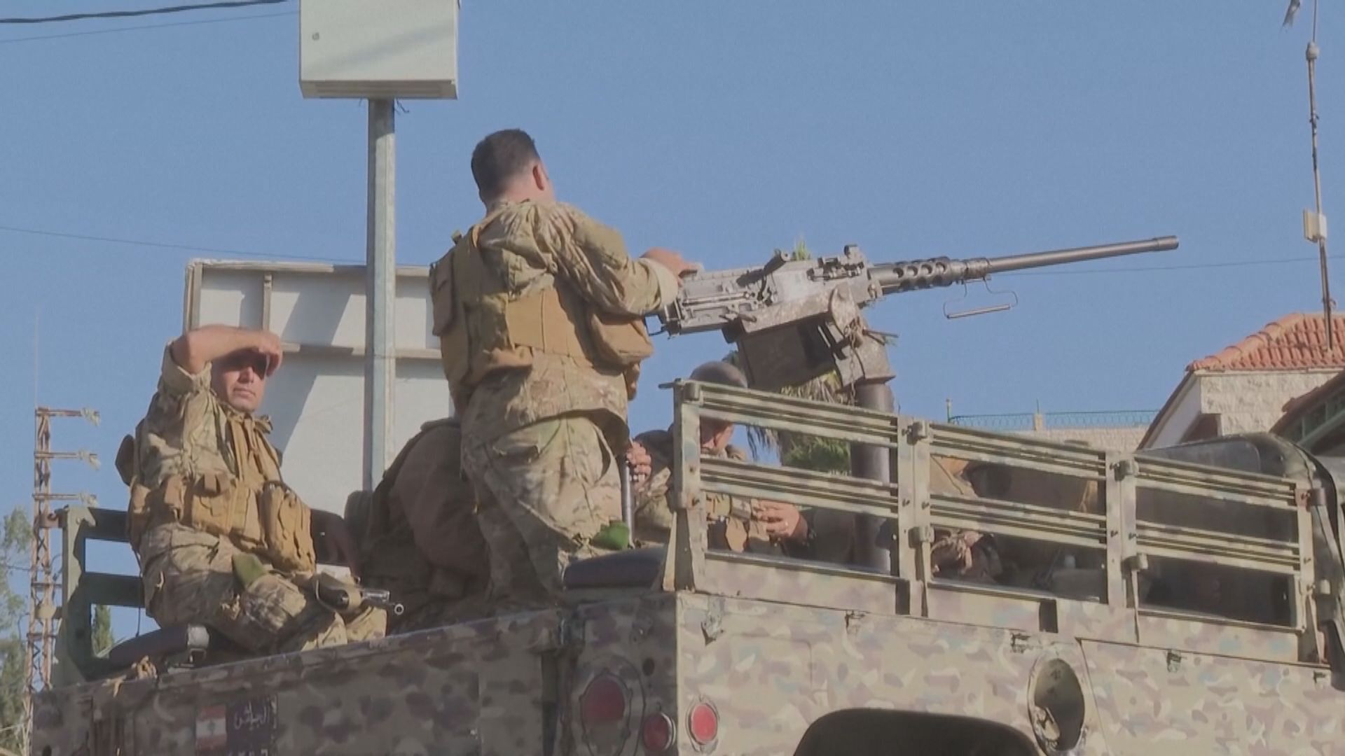 以軍炮轟黎巴嫩邊境村莊