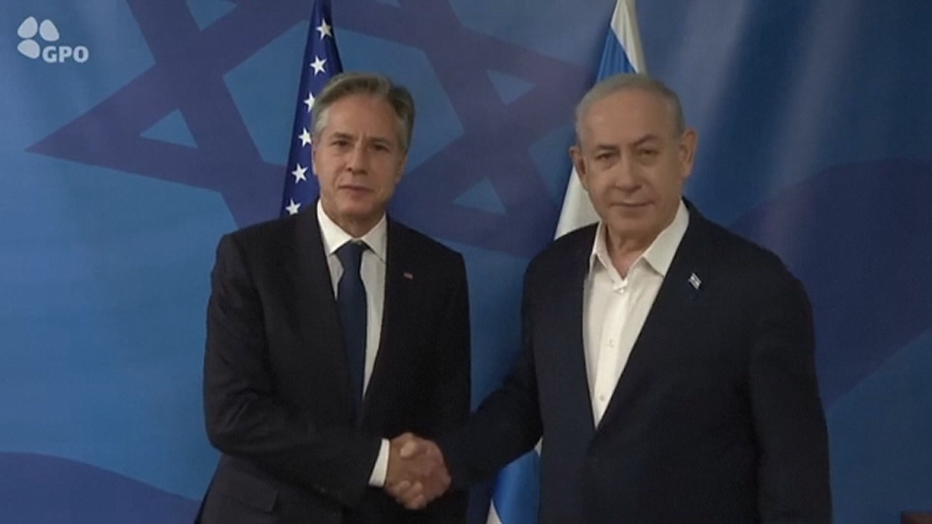 布林肯呼籲以色列人道停火 以軍指正從海陸空包圍加沙