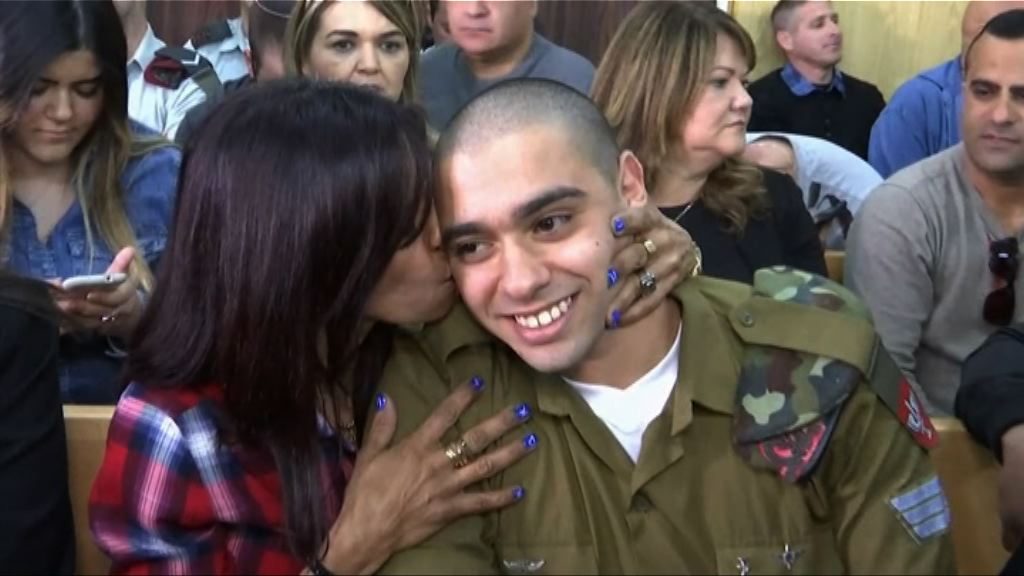 以色列軍醫擊斃巴人襲擊者判囚年半