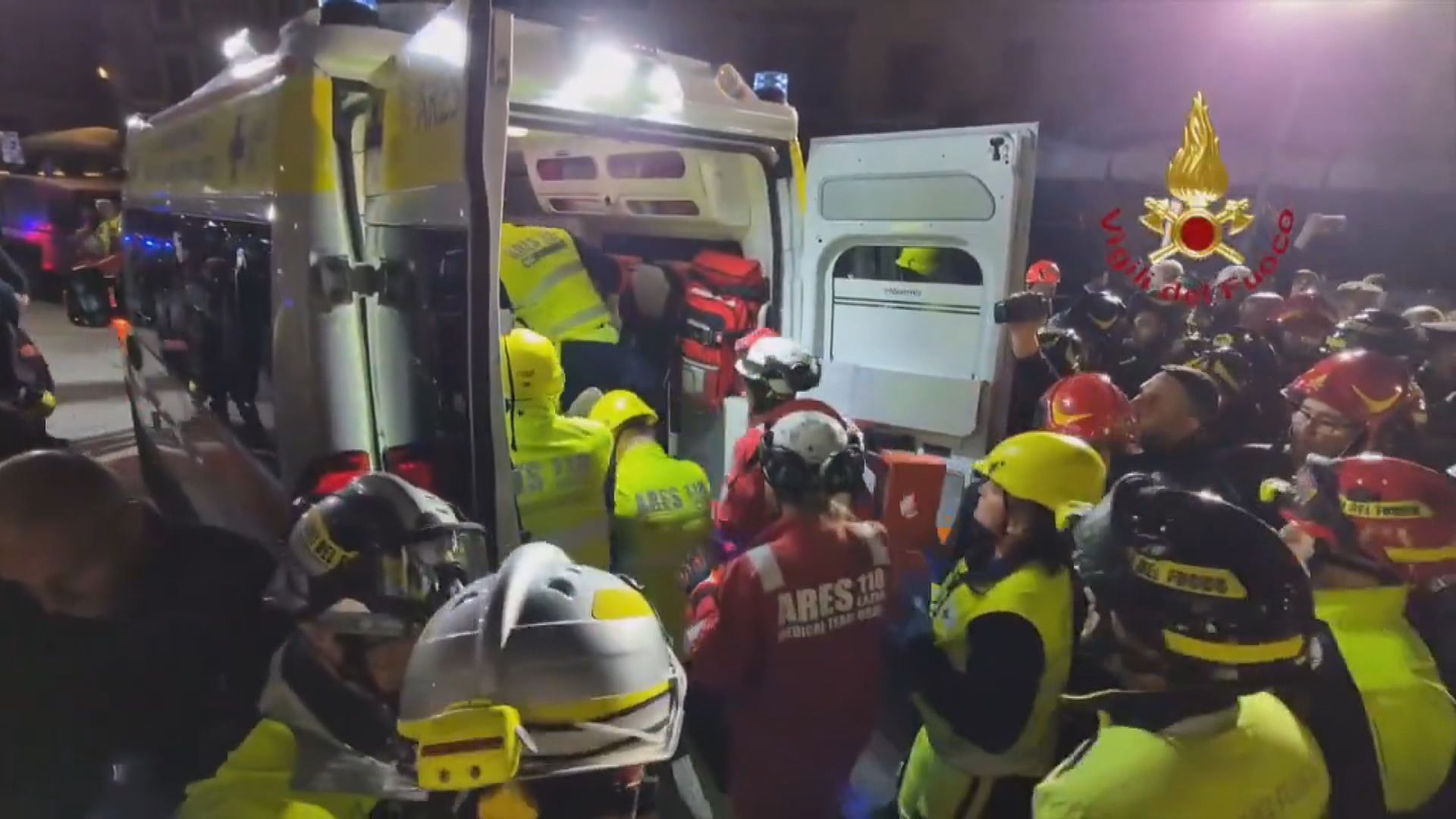 羅馬古塔局部倒塌事件　被困工人救出後不治