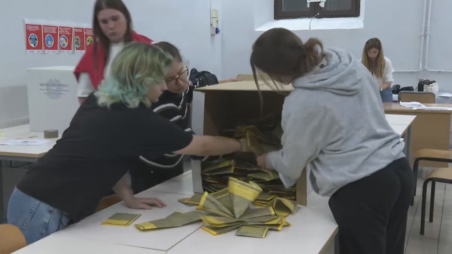 意大利大選投票結束　右翼聯盟料上台執政