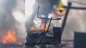 意大利羅馬油站爆炸增至45傷　兩人情況危殆