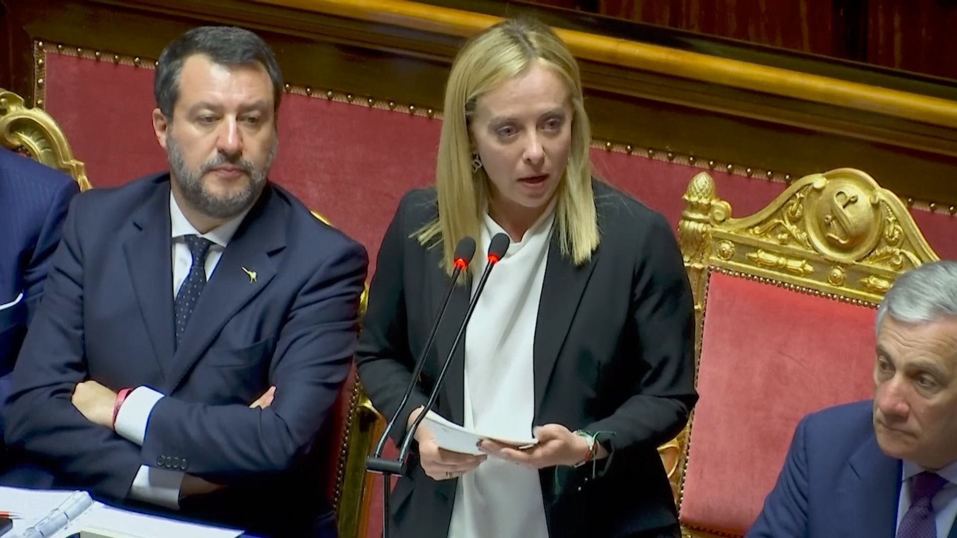 梅洛尼領導的意大利新政府順利通過國會信任動議