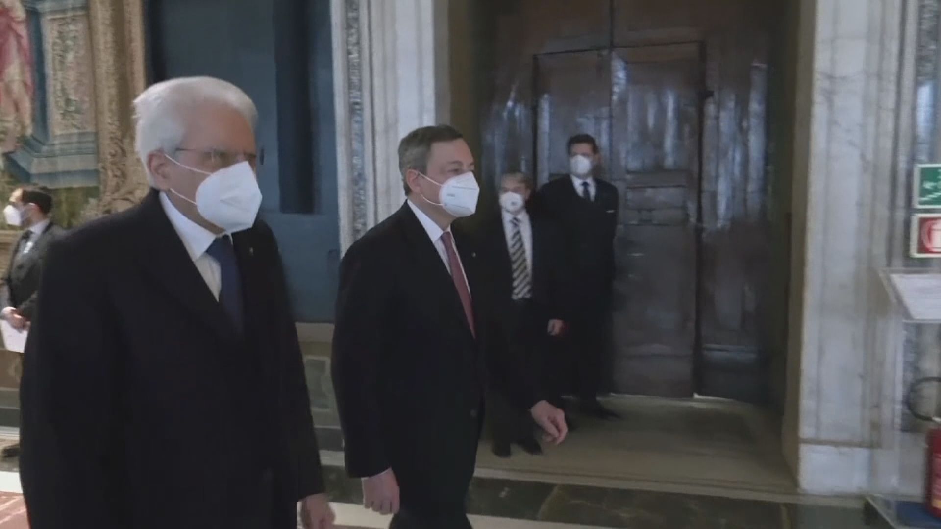 據報意大利總理德拉吉堅持辭職