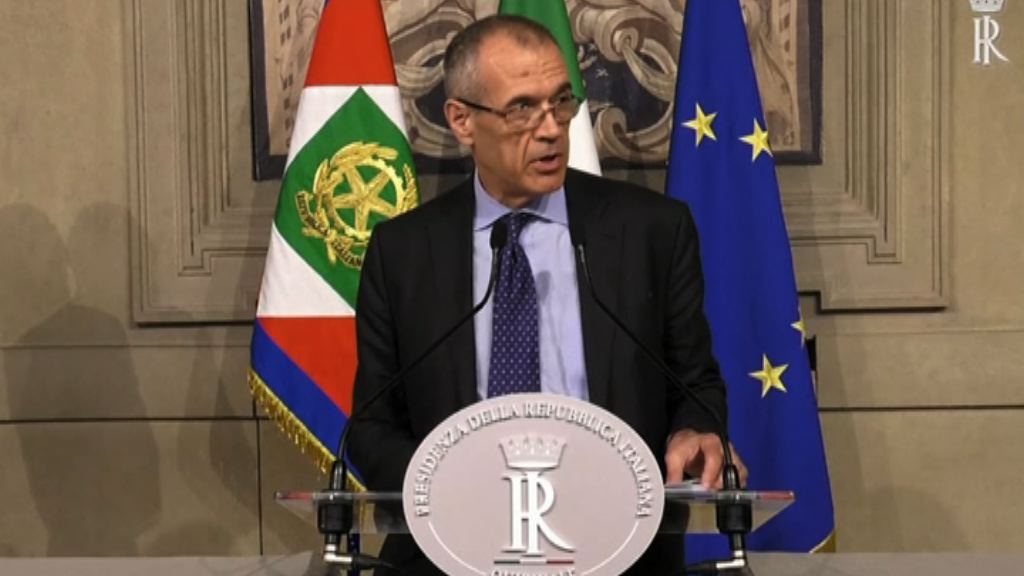 科塔雷利獲委任為臨時總理組閣