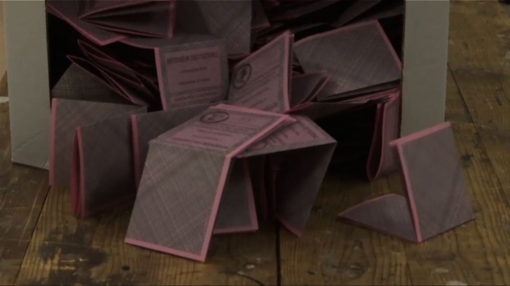 意大利舉行憲法改革公投