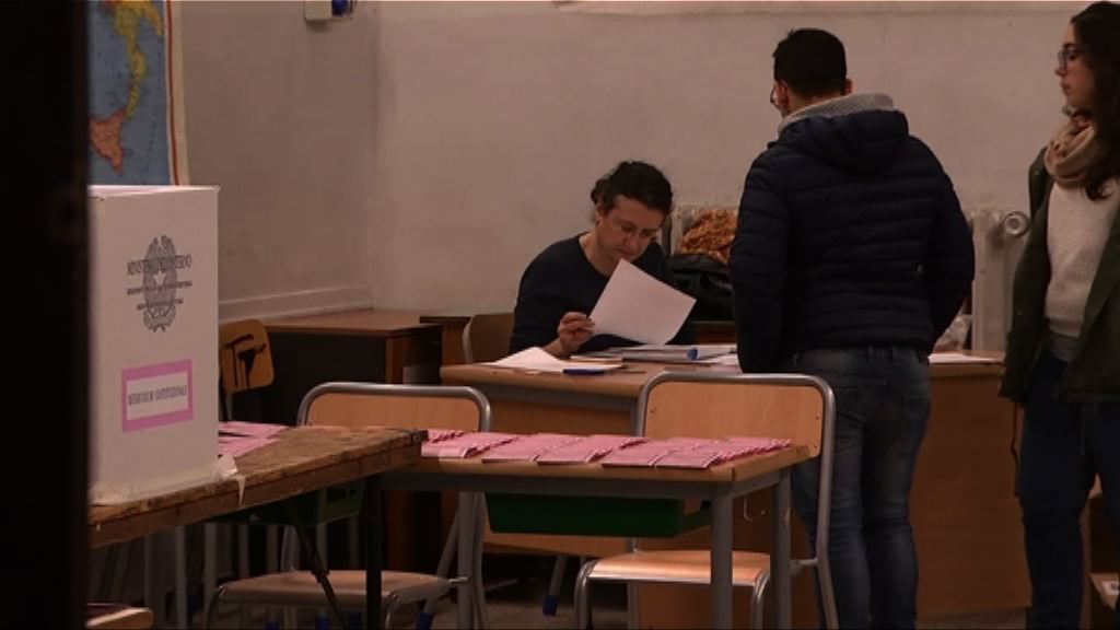 意大利修憲公投　民調顯示反對陣營暫領先