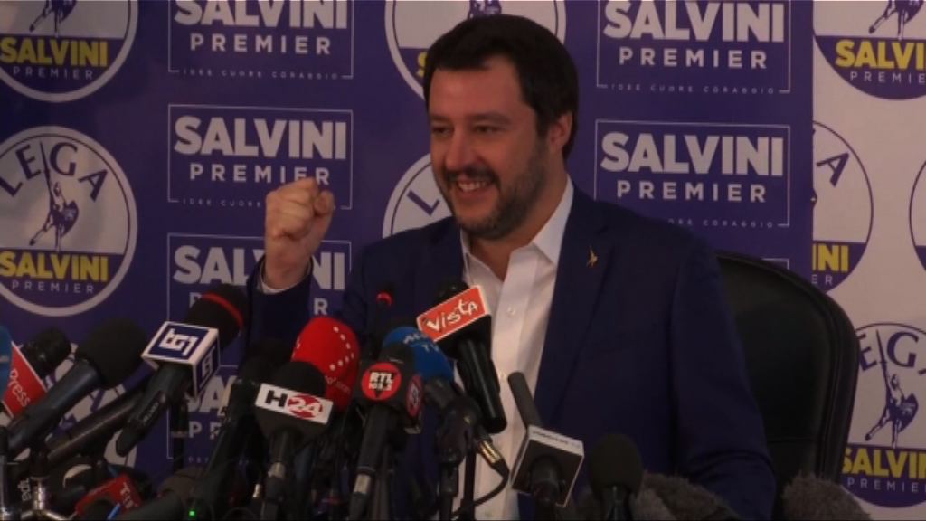 意大利中右聯盟成為大選大贏家