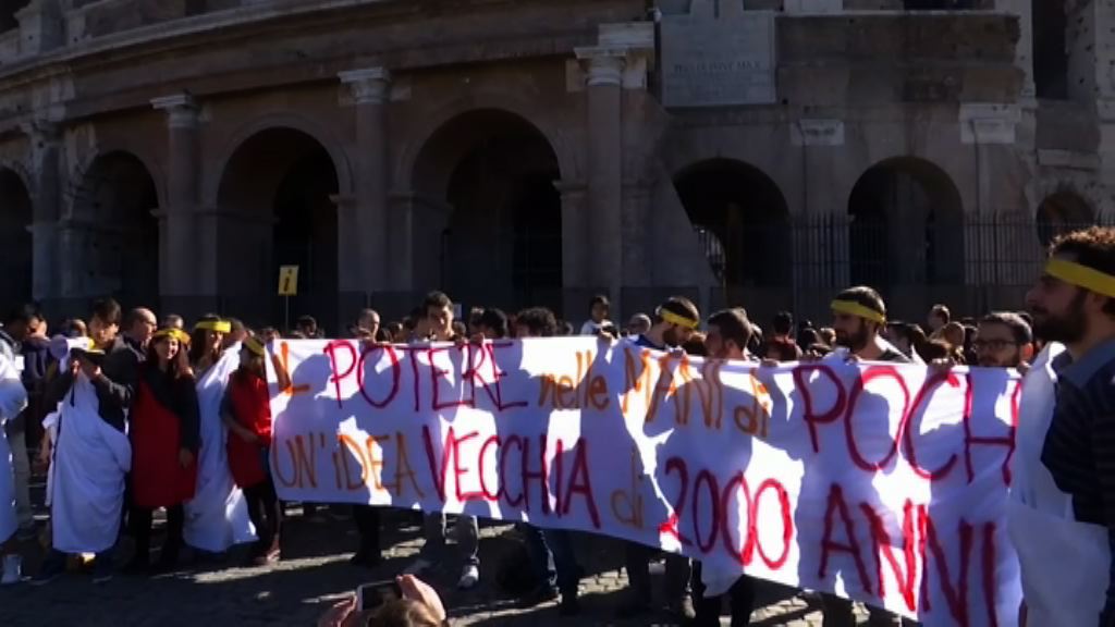 意大利周日公投憲法改革　否決現佔多數