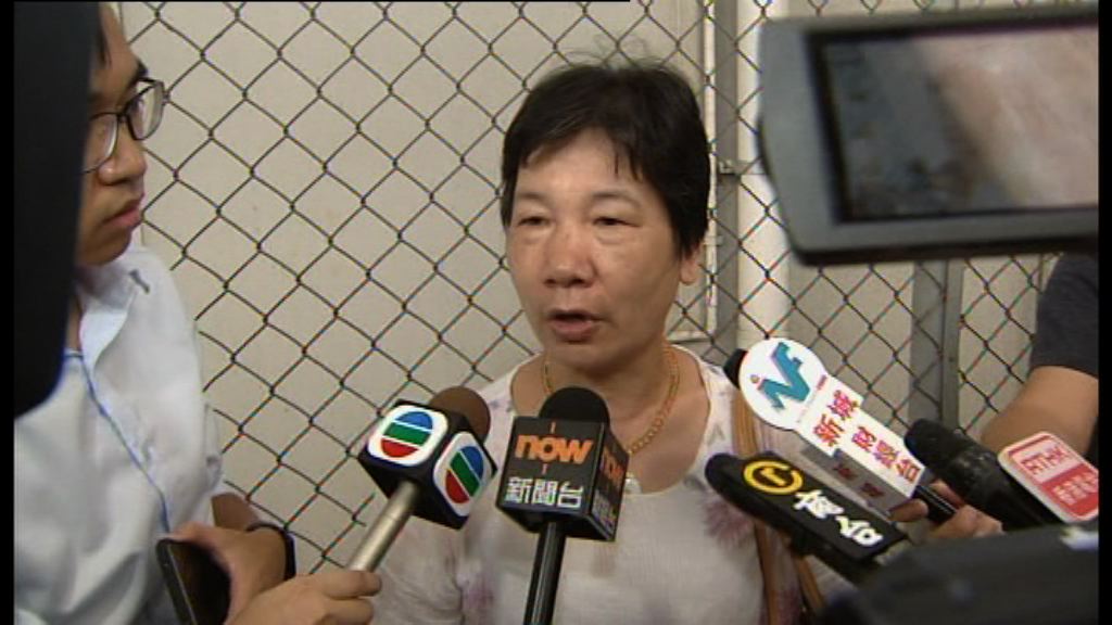 羅冠聰母親：支持兒子為港青年付出