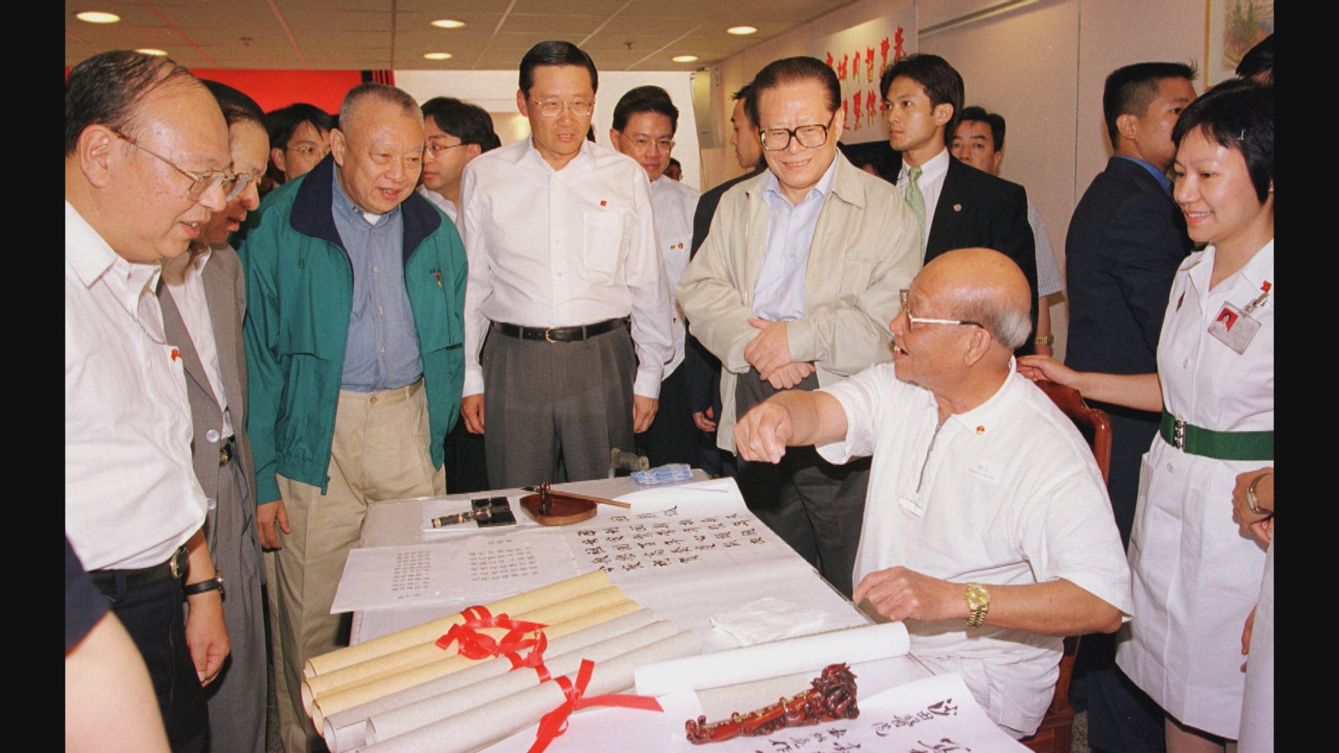 江澤民任內曾四次訪港　見證香港主權移交