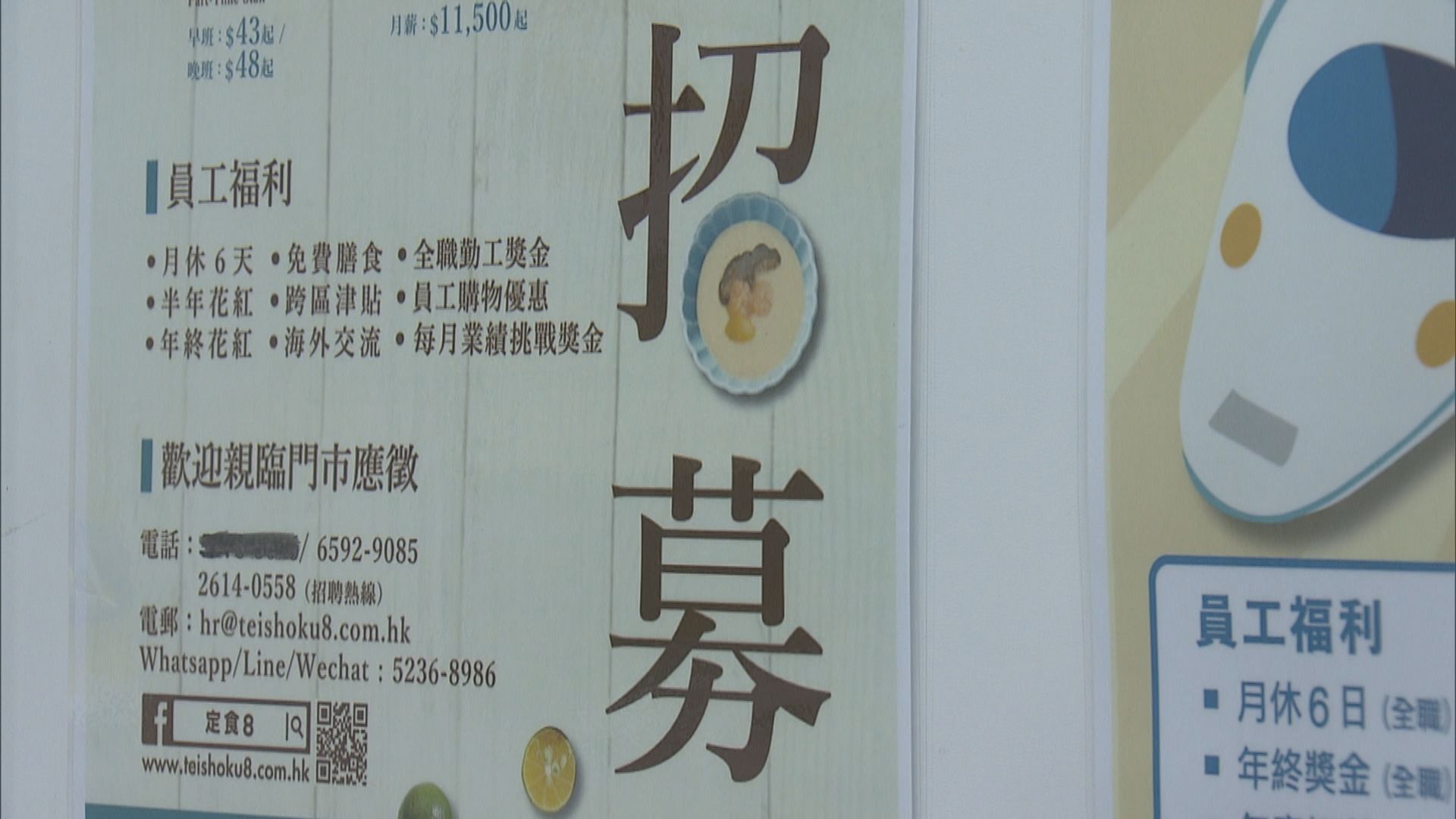 勞工處舉辦招聘會　提供約2500個空缺