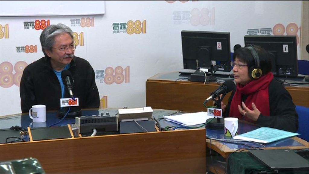 曾俊華理解部分建制派選委人在江湖