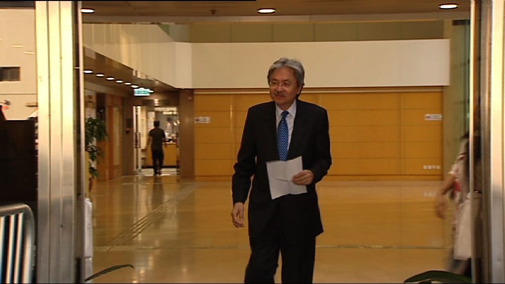 曾俊華：九月中主動向特首辦提及任嘉賓主持