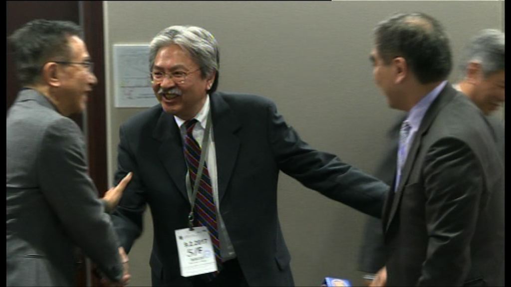 自由黨及經民聯晤多位特首選舉參選人