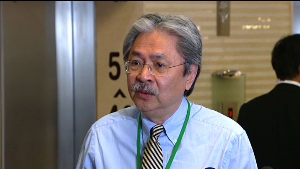 曾俊華：任志剛加入林鄭團隊沒影響