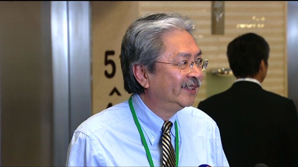 曾俊華不擔心任志剛加入林鄭團隊影響選情