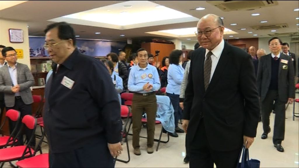 道教選委分別晤曾俊華及胡國興