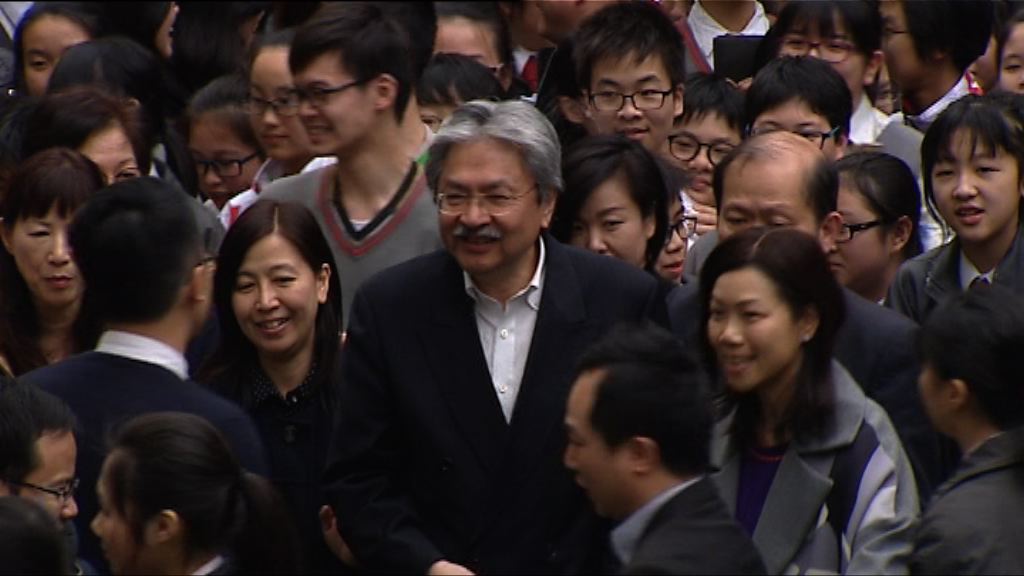 曾俊華：只有部分光譜支持社會將更撕裂