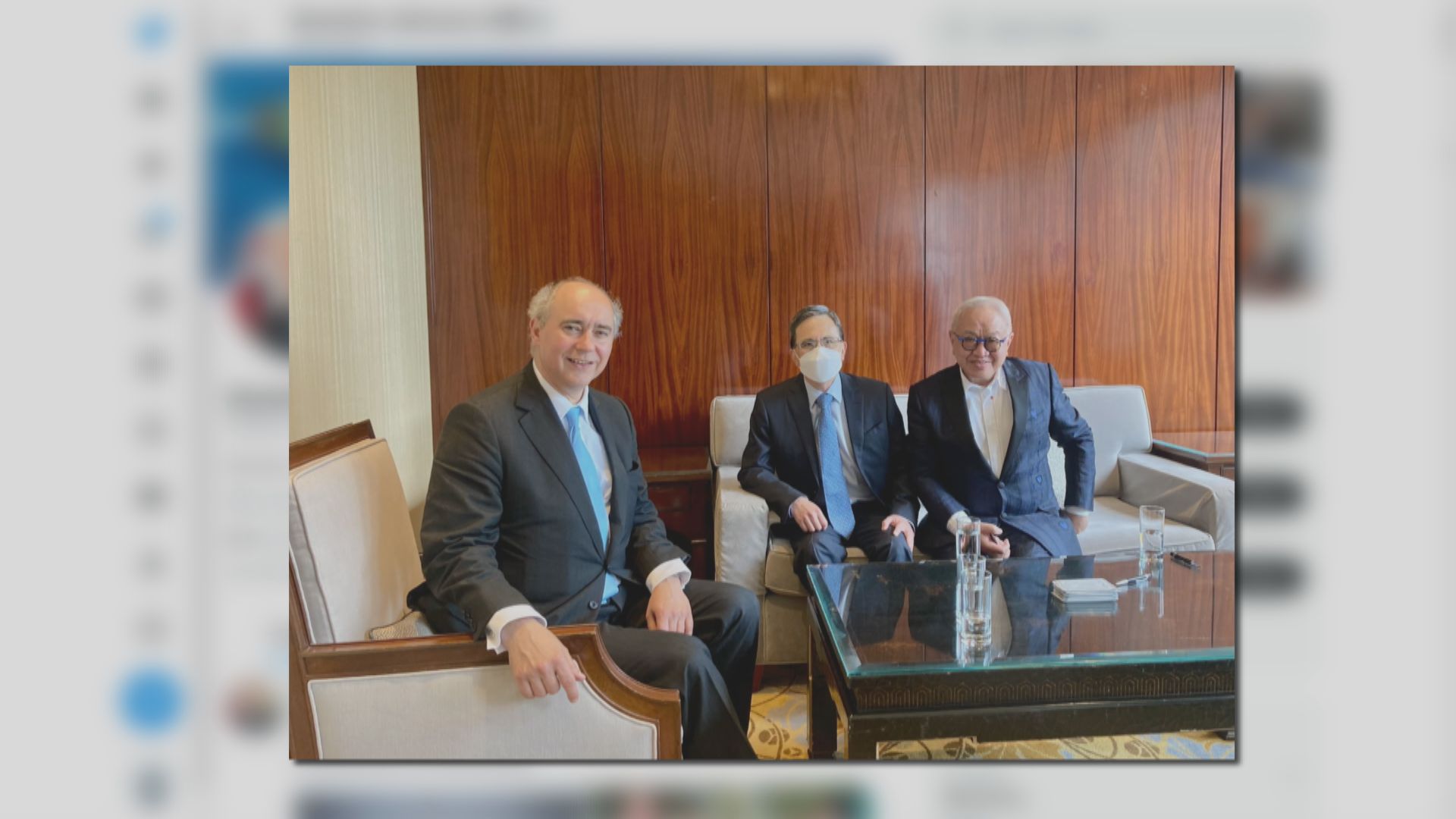 英國商貿官員莊敦文訪港　與許正宇會面促進雙邊貿易