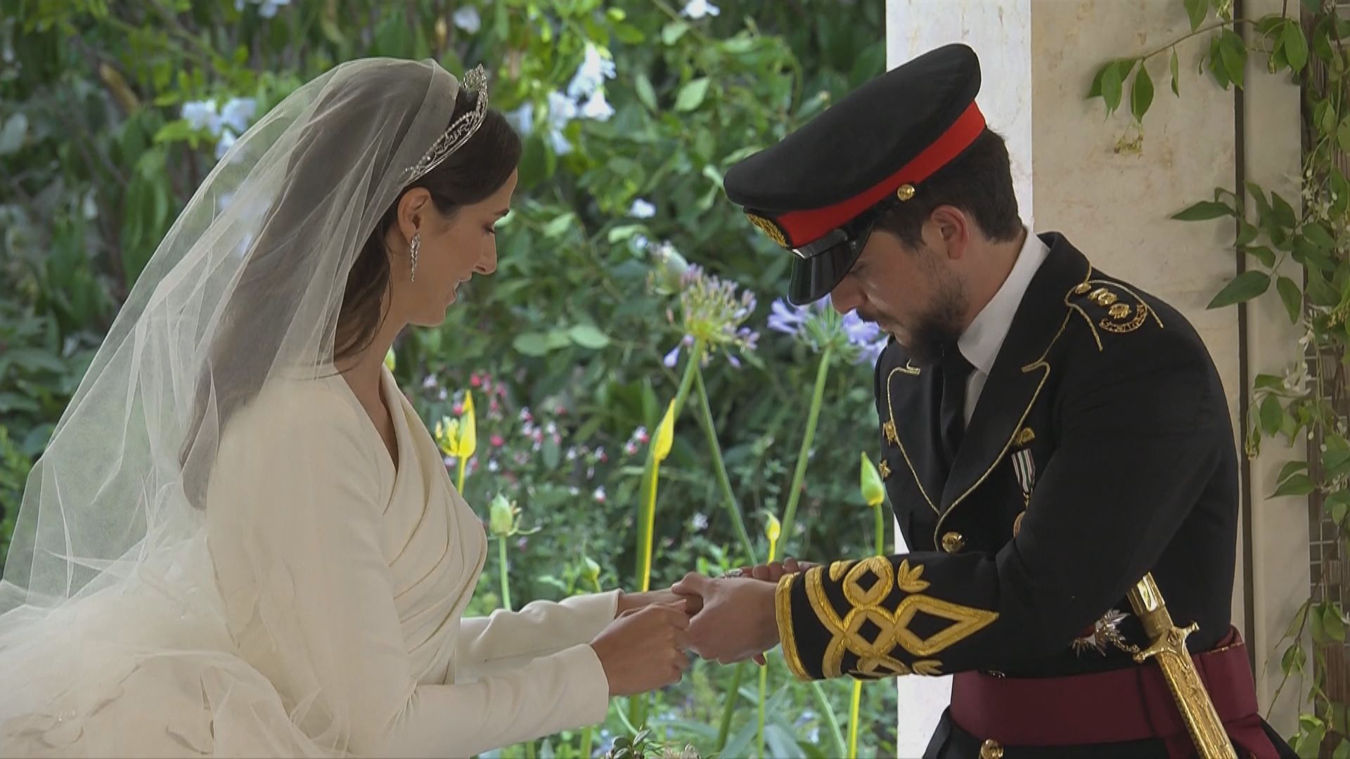 約旦王儲大婚 多國王室成員和政要出席