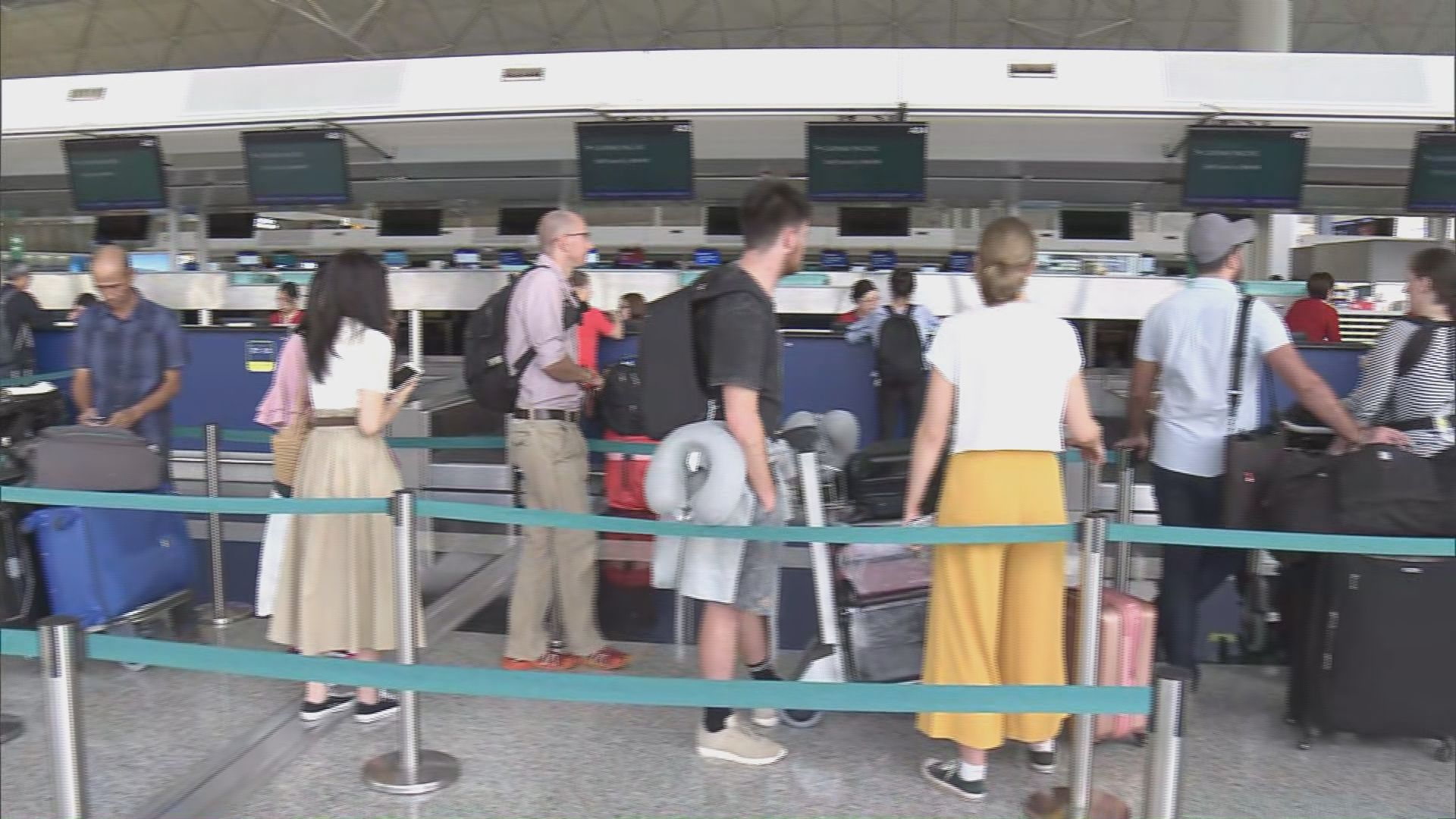 有往北海道旅客知道未能出發感失望